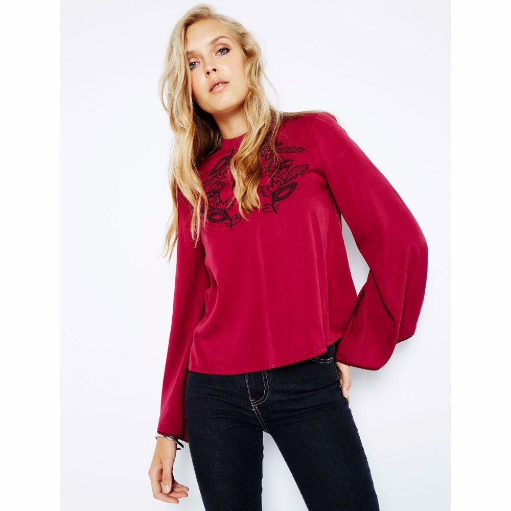 NWT Valley of The Vine Blouse by MINKPINK